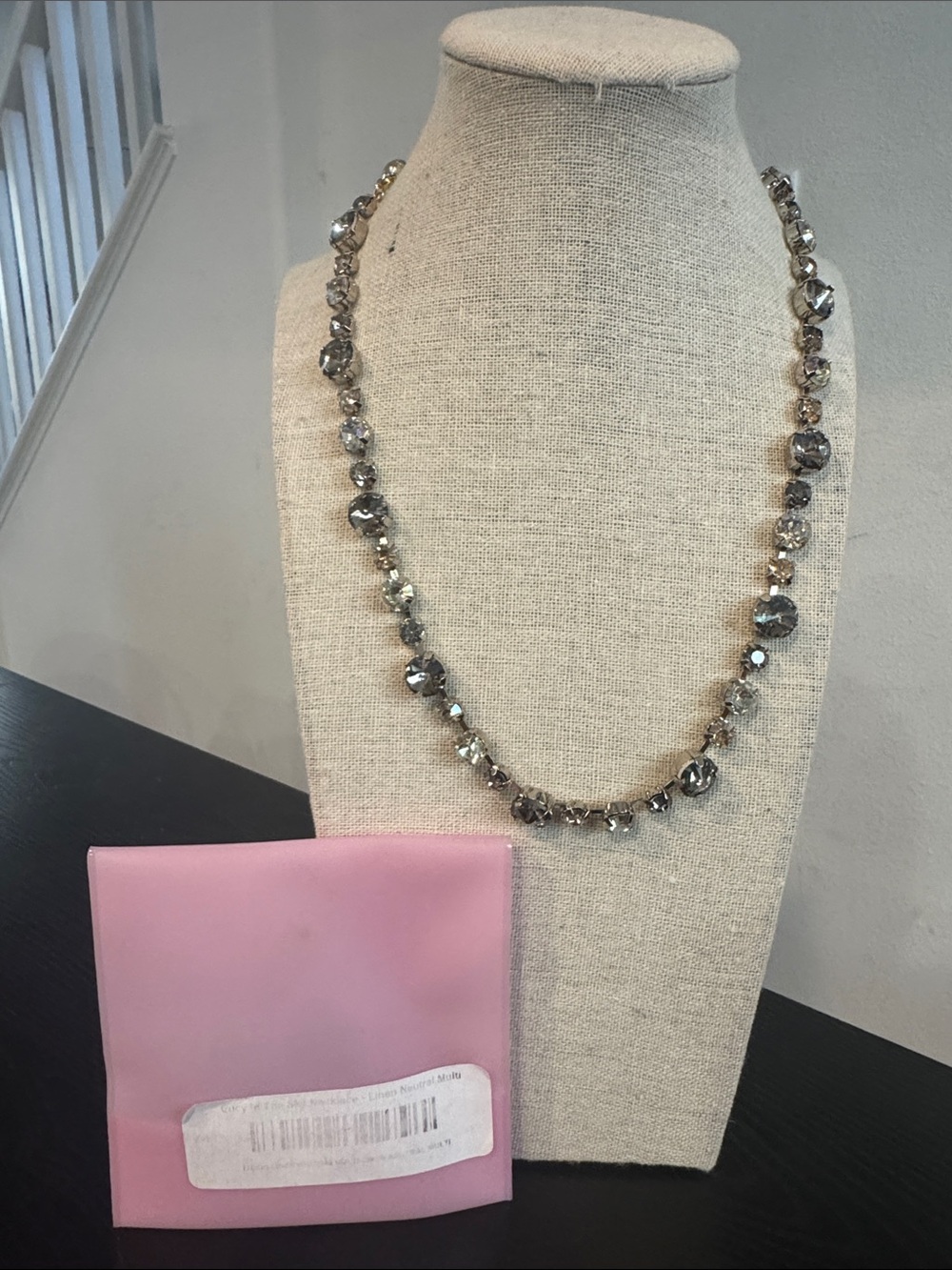 BAR Jewelry Lucy in the Sky Necklace in Linen Neutral Multi